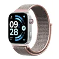 Bracelet nylon respirant pour Redmi Watch 4 à 6 – Couleur du bracelet pink sand