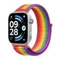 Bracelet nylon respirant pour Redmi Watch 4 à 6 – Couleur du bracelet Pride Edition