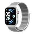 Bracelet nylon respirant pour Redmi Watch 4 à 6 – Couleur du bracelet Seashell