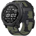 Bracelet nylon robuste pour montre 22 à 26 mm – Couleur du bracelet Night Camo