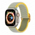 Bracelet nylon Scrunchie 38 à 49 mm pour Apple Watch – Couleur du bracelet Sunshine W