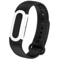 Bracelet nylon silicone pour Google Fitbit Air – Couleur du bracelet Black white B