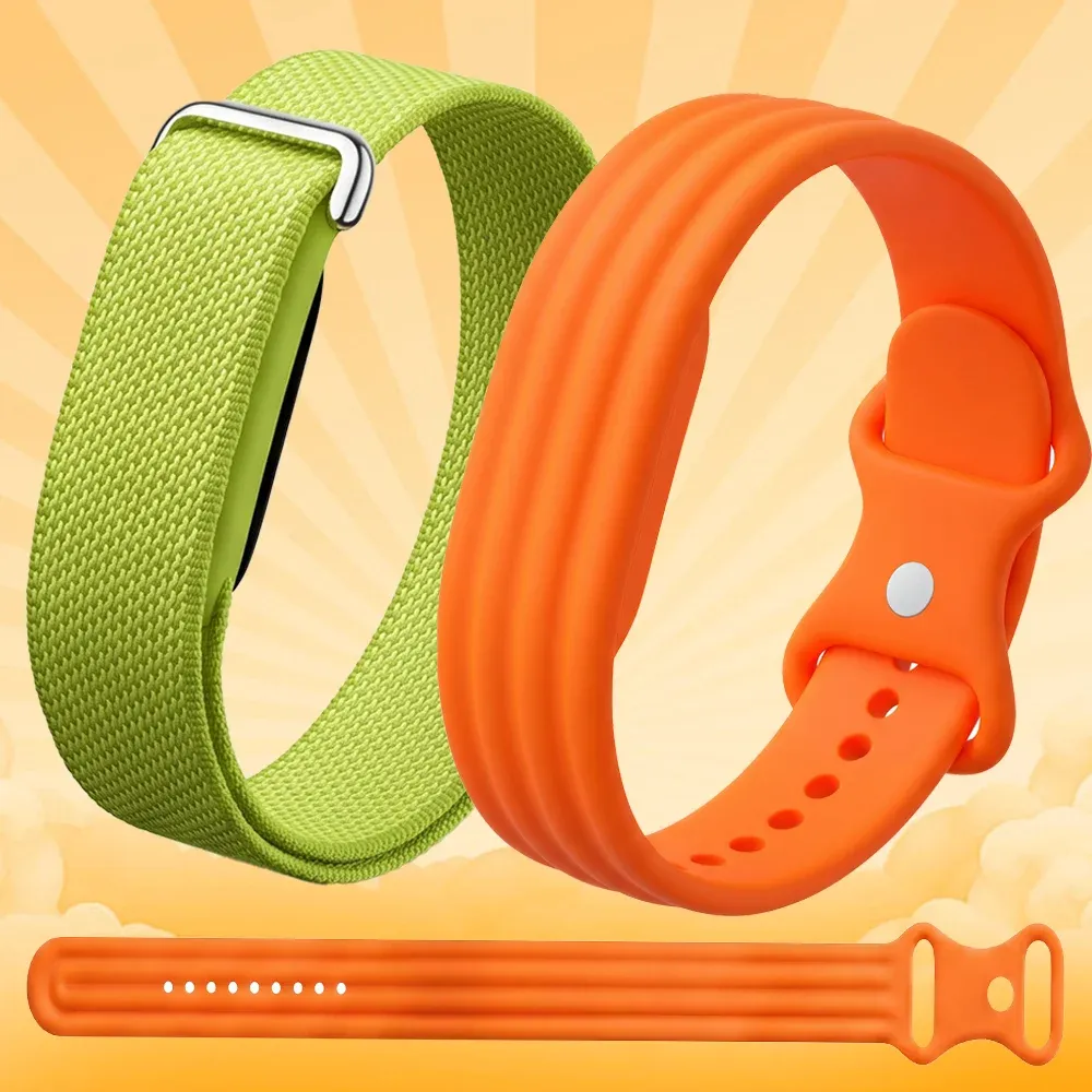 Bracelet nylon silicone pour Google Fitbit Air