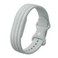 Bracelet nylon silicone pour Google Fitbit Air – Couleur du bracelet Grey