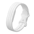 Bracelet nylon silicone pour Google Fitbit Air – Couleur du bracelet White