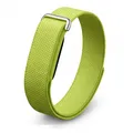 Bracelet nylon silicone pour Google Fitbit Air – Couleur du bracelet Yuan Ye green