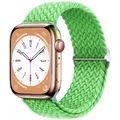 Bracelet nylon solo boucle pour Apple Watch 38 à 49 mm – Couleur du bracelet 04 green