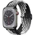 Bracelet nylon solo boucle pour Apple Watch 38 à 49 mm – Couleur du bracelet 11 Z-gray