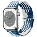 Bracelet nylon solo boucle pour Apple Watch 38 à 49 mm – Couleur du bracelet 13 Z-blue
