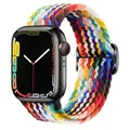 Bracelet nylon solo boucle pour Apple Watch 38 à 49 mm – Couleur du bracelet 15 official rainbow