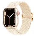 Bracelet nylon solo boucle pour Apple Watch 38 à 49 mm – Couleur du bracelet 18 starlight Pride