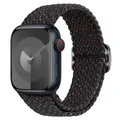 Bracelet nylon solo boucle pour Apple Watch 38 à 49 mm – Couleur du bracelet 19 black Pride