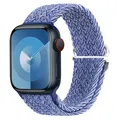 Bracelet nylon solo boucle pour Apple Watch 38 à 49 mm – Couleur du bracelet 22 metallic blue
