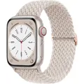 Bracelet nylon solo boucle pour Apple Watch 38 à 49 mm – Couleur du bracelet 25 Starlight