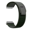 Bracelet nylon souple 20 à 22 mm pour Xiaomi et Oppo – Couleur du bracelet Army Green Grey