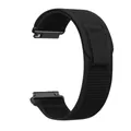 Bracelet nylon souple 20 à 22 mm pour Xiaomi et Oppo – Couleur du bracelet Dark Black