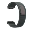 Bracelet nylon souple 20 à 22 mm pour Xiaomi et Oppo – Couleur du bracelet Dark Grey