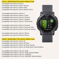 Bracelet nylon sport 22 à 26 mm pour Garmin Instinct – 2