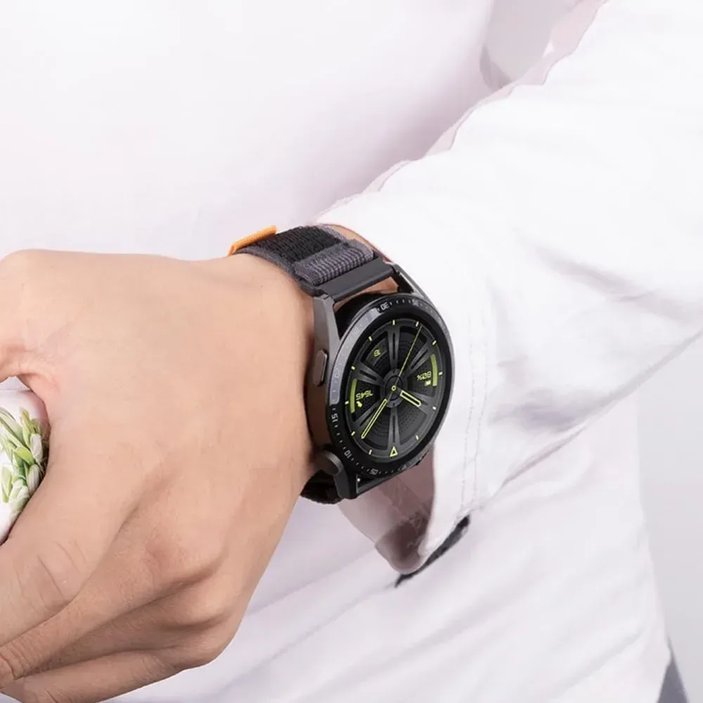 Bracelet nylon sport pour Galaxy Watch et Amazfit
