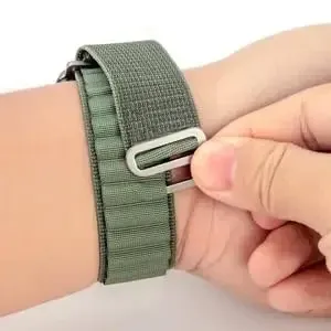 Bracelet nylon sport pour Galaxy Watch et Amazfit