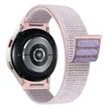 Bracelet nylon sport pour Samsung Galaxy Watch 7 – Couleur du bracelet Pink sand