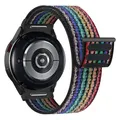 Bracelet nylon sport pour Samsung Galaxy Watch 7 – Couleur du bracelet Pride edition