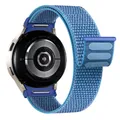 Bracelet nylon sport pour Samsung Galaxy Watch 7 – Couleur du bracelet Rin blue