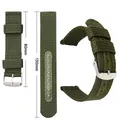 Bracelet nylon tissé 18 à 24 mm toile souple – 4