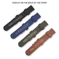Bracelet nylon tissé 18 à 24 mm toile souple – 6