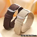 Bracelet nylon tissé Perlon 14 à 22 mm – 1