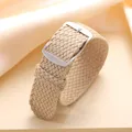 Bracelet nylon tissé Perlon 14 à 22 mm – Couleur du bracelet Khaki