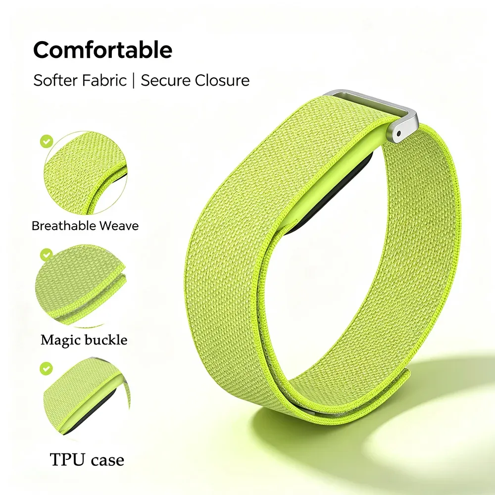 Bracelet nylon tissé pour Google Fitbit Air léger