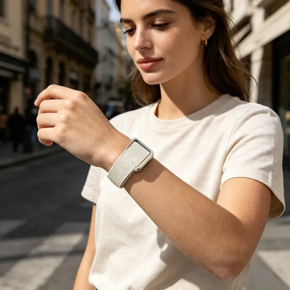 Bracelet nylon tissé pour Google Fitbit Air léger