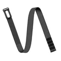 Bracelet nylon tissé pour Google Fitbit Air réglable – Couleur Black