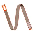 Bracelet nylon tissé pour Google Fitbit Air réglable – Couleur Orange Rye