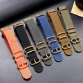 Bracelet nylon tissé pour montre 18 à 24 mm – 5