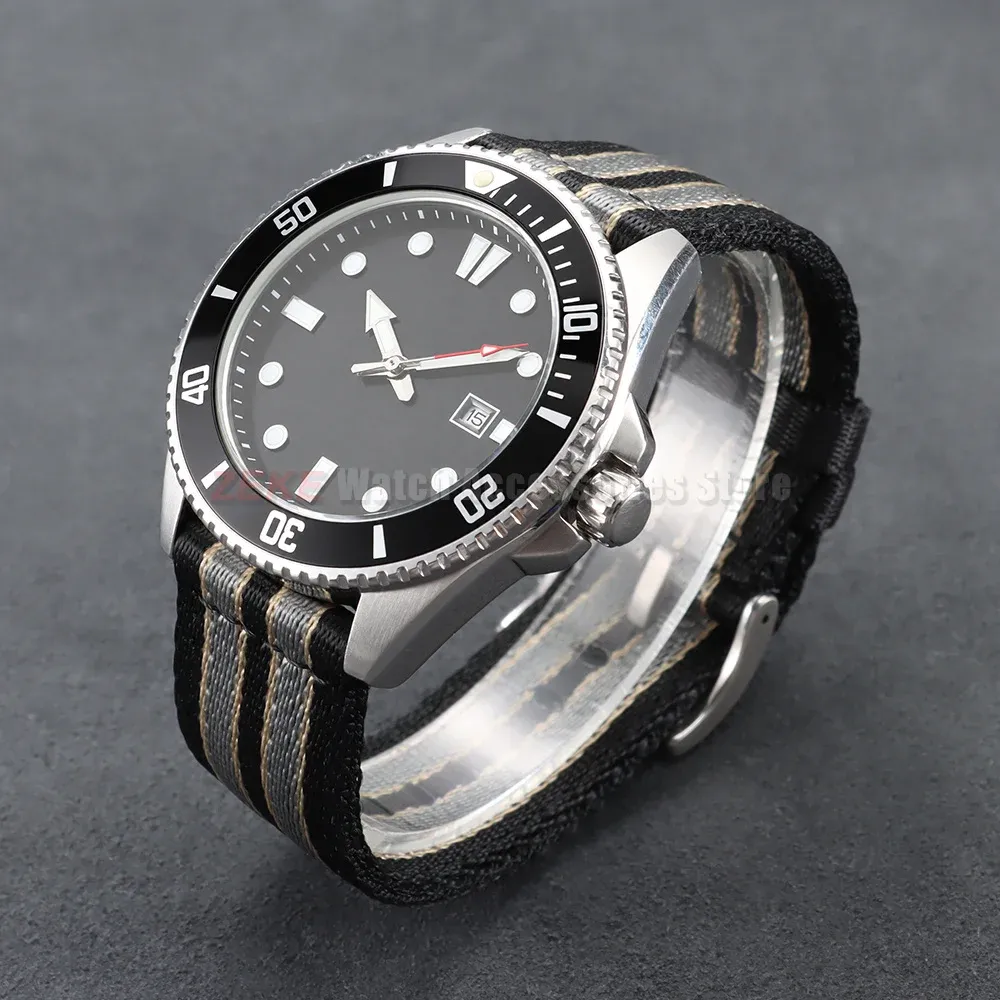 Bracelet nylon tissé pour montre 18 à 24 mm