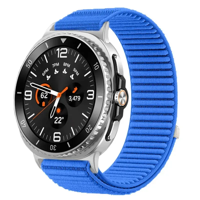 Bracelet nylon tissu Samsung Galaxy Watch 8 40 à 46 mm