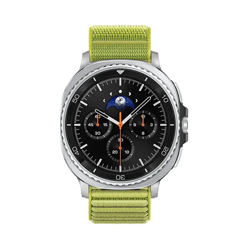 Bracelet nylon tissu Samsung Galaxy Watch 8 40 à 46 mm