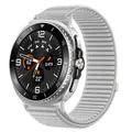 Bracelet nylon tissu Samsung Galaxy Watch 8 40 à 46 mm – Couleur du bracelet Grey