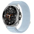 Bracelet nylon tissu Samsung Galaxy Watch 8 40 à 46 mm – Couleur du bracelet Light blue