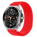 Bracelet nylon tissu Samsung Galaxy Watch 8 40 à 46 mm – Couleur du bracelet Red