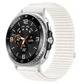 Bracelet nylon tissu Samsung Galaxy Watch 8 40 à 46 mm – Couleur du bracelet White