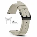 Bracelet nylon toile voile 18 à 22 mm – Couleur du bracelet Beige 2