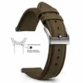 Bracelet nylon toile voile 18 à 22 mm – Couleur du bracelet Dark Brown 1