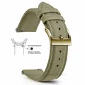 Bracelet nylon toile voile 18 à 22 mm – Couleur du bracelet Khaki 3