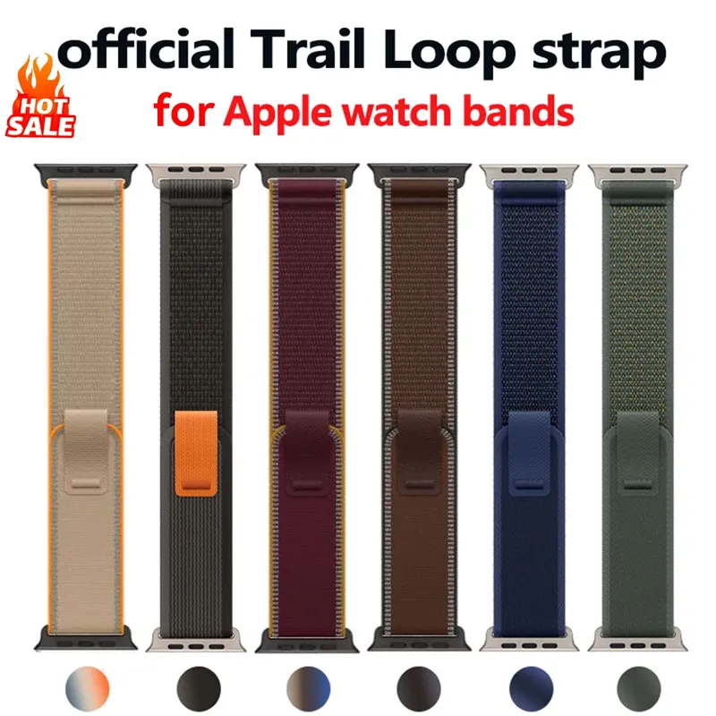 Bracelet nylon Trail Loop 38 à 49 mm pour Apple Watch