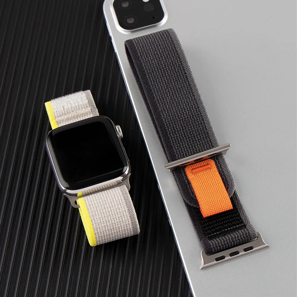 Bracelet nylon Trail Loop 38 à 49 mm pour Apple Watch