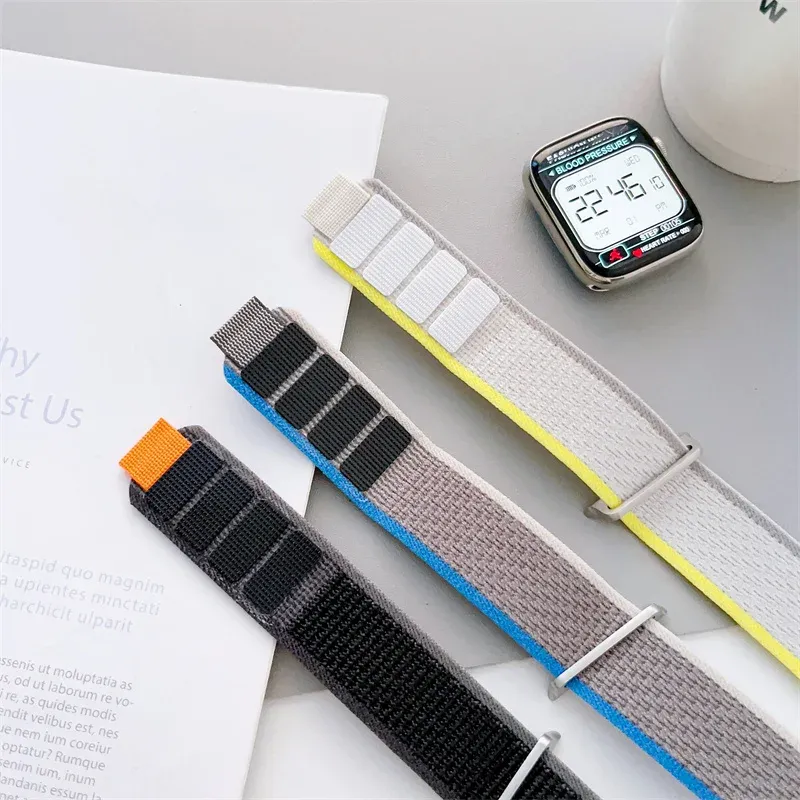 Bracelet nylon Trail Loop 38 à 49 mm pour Apple Watch
