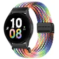 Bracelet nylon tressé 18 à 22 mm magnétique – Couleur du bracelet gm rainbow